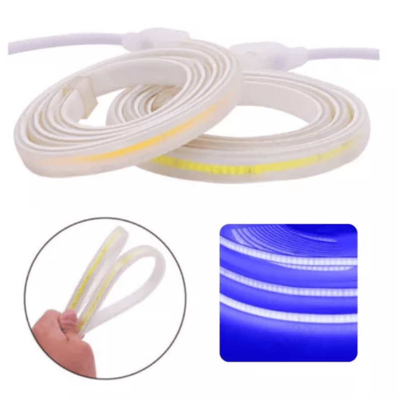 Metro Manguera COB LED Purpura 110V Resistente Al Agua - Wattko